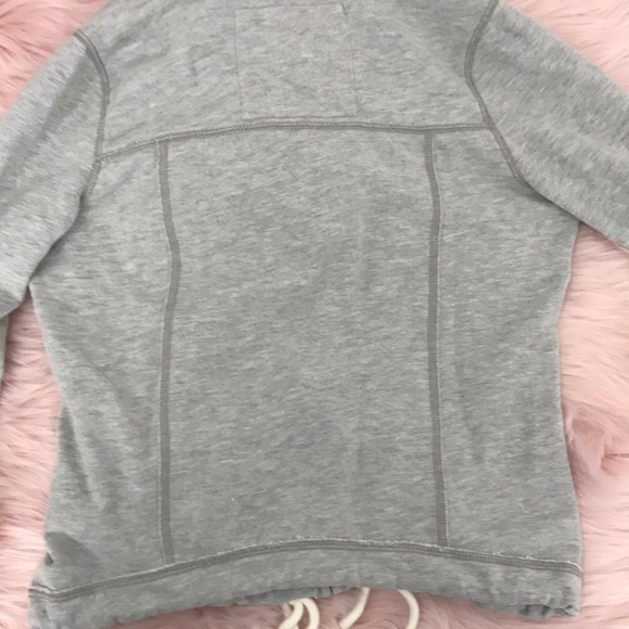 Hollister gray zip up hoodie - Picture 5 of 8